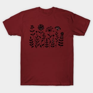 Monochrome Botanical T-Shirt